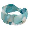 1 Pack Art Marble-1377 Elastic Soft Fabric Non-Slip Women's Fashion Headbands - Soft, Wide, and Stylish for All Occasions view 1