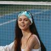1 Pack Art Marble-1377 Elastic Soft Fabric Non-Slip Women's Fashion Headbands - Soft, Wide, and Stylish for All Occasions view 2