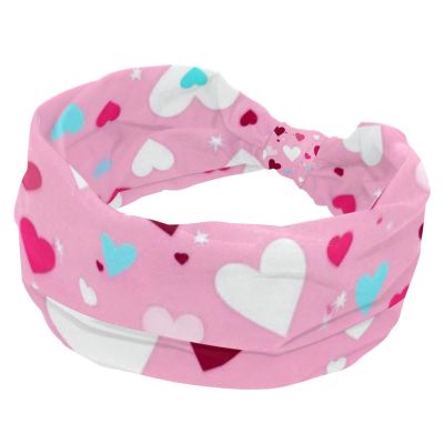1 Pack Art Love-1770 Elastic Soft Fabric Non-Slip Women's Fashion Headbands - Soft, Wide, and Stylish for All Occasions