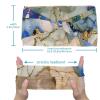 1 Pack Art Marble-1395 Elastic Soft Fabric Non-Slip Women's Fashion Headbands - Soft, Wide, and Stylish for All Occasions view 3