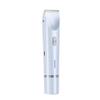 ANFOOS Women's Electric Shaver Bikini Trimmer for Women Razors 2-in-1 Dual Head Design IPX7 Waterproof Wet & Dry Use Body Groomer Hair Trimmer Remover for Facial Underarm Arm Face Leg Bikini (Blue) view 4