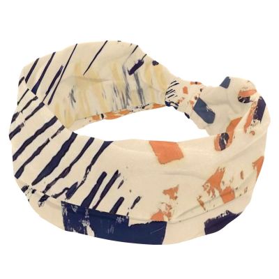 1 Pack Headbands for Women Non Slip Elastic Sports Hair Bands for Women, Soft Cloth Headband for Workout Yoga Fashion Hair Accessories,Abstract Art-212