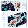 1 Pack Funny Game Controller-1110 Elastic Soft Fabric Non-Slip Women's Fashion Headbands - Soft, Wide, and Stylish for All Occasions view 4