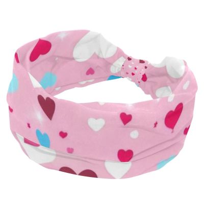 1 Pack Art Love-1740 Elastic Soft Fabric Non-Slip Women's Fashion Headbands - Soft, Wide, and Stylish for All Occasions