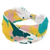 1 Pack Headbands for Women Non Slip Elastic Sports Hair Bands for Women, Soft Cloth Headband for Workout Yoga Fashion Hair Accessories,Abstract Art-200 view 1