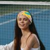 1 Pack Headbands for Women Non Slip Elastic Sports Hair Bands for Women, Soft Cloth Headband for Workout Yoga Fashion Hair Accessories,Abstract Art-200 view 2