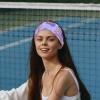 1 Pack Game End Handle-1185 Elastic Soft Fabric Non-Slip Women's Fashion Headbands - Soft, Wide, and Stylish for All Occasions view 2