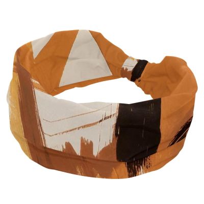 1 Pack Abstract Art-195 Elastic Soft Fabric Non-Slip Women's Fashion Headbands - Soft, Wide, and Stylish for All Occasions