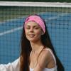 1 Pack Headbands for Women Non Slip Elastic Sports Hair Bands for Women, Soft Cloth Headband for Workout Yoga Fashion Hair Accessories,Art Love-1808 view 2