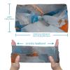 1 Pack Art Marble-1428 Elastic Soft Fabric Non-Slip Women's Fashion Headbands - Soft, Wide, and Stylish for All Occasions view 3