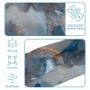 1 Pack Art Marble-1428 Elastic Soft Fabric Non-Slip Women's Fashion Headbands - Soft, Wide, and Stylish for All Occasions view 4