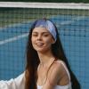 1 Pack Art Marble-1425 Elastic Soft Fabric Non-Slip Women's Fashion Headbands - Soft, Wide, and Stylish for All Occasions view 2
