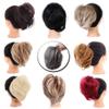 Hair Bun Women's Synthetic Hair Scrunchie Hair Bun Chignon Elastic Band Straight Ponytail Hairpiece Scrunchies(Q20-18T10) view 3