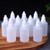 10PCS Empty Plastic Dropper Bottle, Refillable Paint Beauty Oil Squeeze Bottle, Cosmetics Storage Container view 2