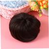 Baluue Dark Brown Synthetic Hair Chignon Wig Hairpiece for Volume and Fullness High Temperature Bun Wig Hair Ring Easy to Use for Stylish Ponytail Updos view 3