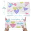 1 Pack Headbands for Women Non Slip Elastic Sports Hair Bands for Women, Soft Cloth Headband for Workout Yoga Fashion Hair Accessories,Art Love-1757 view 3