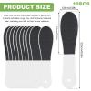 10 Pack Foot File,Foot Callus Remover Professional Sandpaper Pedicure Tools, Double Side Foot Scrubber, Sander for Dead Skin Foot Rasp Pedicure for Women Mother Manicure Beauty Shop Spa view 4