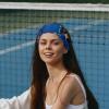 1 Pack Headbands for Women Non Slip Elastic Sports Hair Bands for Women, Soft Cloth Headband for Workout Yoga Fashion Hair Accessories,Art Marble-1412 view 2