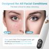 Facial Pore Blackhead Remover Vacuum - Facial Pore Cleaner with 3 Adjustable Suction Levels, 3 Probes, USB Charging Interface - Blackhead Extractor Tools for Women & Men (White) view 2