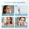 Facial Pore Blackhead Remover Vacuum - Facial Pore Cleaner with 3 Adjustable Suction Levels, 3 Probes, USB Charging Interface - Blackhead Extractor Tools for Women & Men (White) view 3