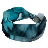 1 Pack Art Marble-1413 Elastic Soft Fabric Non-Slip Women's Fashion Headbands - Soft, Wide, and Stylish for All Occasions view 1