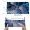 1 Pack Art Marble-1380 Elastic Soft Fabric Non-Slip Women's Fashion Headbands - Soft, Wide, and Stylish for All Occasions view 3