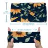 1 Pack Aesthetic Sunflower-354 Elastic Soft Fabric Non-Slip Women's Fashion Headbands - Soft, Wide, and Stylish for All Occasions view 3