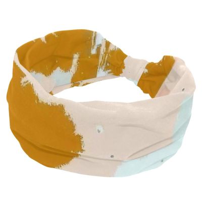 1 Pack Abstract Art-201 Elastic Soft Fabric Non-Slip Women's Fashion Headbands - Soft, Wide, and Stylish for All Occasions