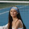 1 Pack Art Marble-1383 Elastic Soft Fabric Non-Slip Women's Fashion Headbands - Soft, Wide, and Stylish for All Occasions view 2