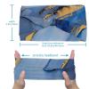 1 Pack Art Marble-1383 Elastic Soft Fabric Non-Slip Women's Fashion Headbands - Soft, Wide, and Stylish for All Occasions view 3