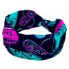 1 Pack Wide Headbands For Women Elastic Headband Funny Game Controller-1111 Head Bands Women's Hair Band Turban Workout Soft Sweat Hairband Accessories view 1