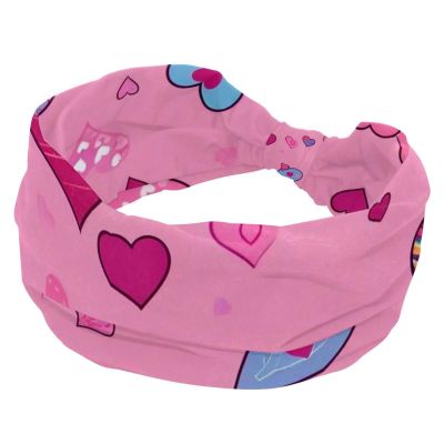 1 Pack Art Love-1809 Elastic Soft Fabric Non-Slip Women's Fashion Headbands - Soft, Wide, and Stylish for All Occasions