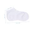 FRCOLOR Moisturizing Foot Skin Socks for Cracked Heels Elastic Protective Feet Treatment Sock for Dry Skin Care Comfortable Unisex White view 2