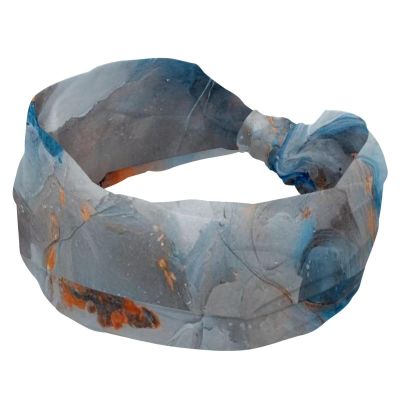 1 Pack Wide Headbands For Women Elastic Headband Retro Aesthetic Marble-1429 Head Bands Women's Hair Band Turban Workout Soft Sweat Hairband Accessories