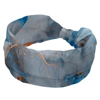 1 Pack Headbands for Women Non Slip Elastic Sports Hair Bands for Women, Soft Cloth Headband for Workout Yoga Fashion Hair Accessories,Art Marble-1427