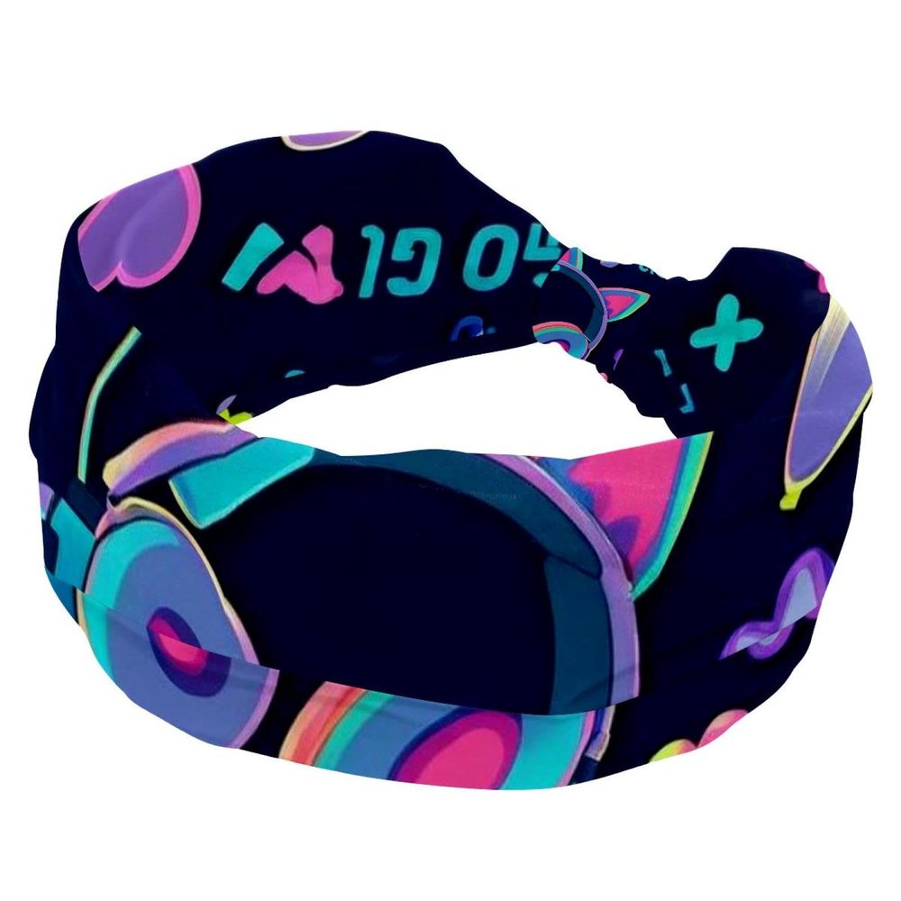 1 Pack Game End Handle-1179 Elastic Soft Fabric Non-Slip Women's Fashion Headbands - Soft, Wide, and Stylish for All Occasions