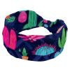 1 Pack Colorful Cactus-471 Elastic Soft Fabric Non-Slip Women's Fashion Headbands - Soft, Wide, and Stylish for All Occasions view 1