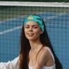 1 Pack Green avocado-825 Elastic Soft Fabric Non-Slip Women's Fashion Headbands - Soft, Wide, and Stylish for All Occasions view 2