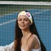 1 Pack Headbands for Women Non Slip Elastic Sports Hair Bands for Women, Soft Cloth Headband for Workout Yoga Fashion Hair Accessories,Art Love-1766 view 2