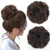 Hair Bun Messy Bun Hair Piece Synthetic Fluffy Chignon Bird's Nest Shaped Retractable Wavy Curly Hair Bun Extensions Scrunchies(2M171M613) view 3