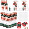 Dansib 24 Sets Christmas Ugly Sweater Baby Shower Hand Cream and Lip Balm Gift Christmas Party Favors Travel Size Hand Lotion and Lip Balm Bulk Winter Wedding Bridal Shower Party Supplies for Guest view 1