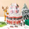 Dansib 24 Sets Christmas Ugly Sweater Baby Shower Hand Cream and Lip Balm Gift Christmas Party Favors Travel Size Hand Lotion and Lip Balm Bulk Winter Wedding Bridal Shower Party Supplies for Guest view 3