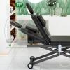 Olela 32" Electric Heavy Duty Massage Table, Electric Esthetician Bed with Electric Lift & Manual Backrest, Treatment Table with Metal X Frame, PU Leather for Spa, Beauty, Tattoo view 4