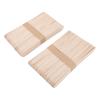 Ymiko 100pcs Wax Stick Wooden Applicator Portable Disposable Hair Removal Sticks Brows Wood Body Small Areas Waxing Stick view 4