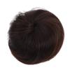 Beaupretty Synthetic Hair Bun Wig Hairpiece with High Temperature Dough Chignon Hair Ring for Women Easy to Style Volume Enhancer for Ponytail Coffee Color view 1