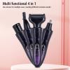 Ymiko Electric Body Hair Trimmer 4 in 1 Rechargeable Cordless Groomer for Women Eyebrow Nose Trimmer view 3