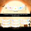 16pcs Freckles Face Tattoo, Waterproof Glitter Tattoos Halloween Themed Sparkle Fake Freckles Stickers for Women Carnival Accessories Concert Party Dance view 2