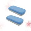 Didiseaon 2pcs Double Color Coarse Foot File Callus Remover for Women Dead Skin Exfoliation Foot Rasp Tools Home Pedicure Ergonomic Design view 4