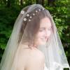 36 Pcs Wedding Pearl Hair Pins 6 Sizes Pearl Bobby Pins U Shaped Rhinestone Hair Clips Bridal Pearls Rhinestone Pearls Hair Accessories for Brides Bridesmaid Women Gifts view 4