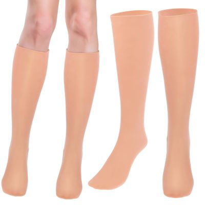 Healeved 1Pair Moisturizing Socks Dry Cracked Foot Moisturizing Cover Long Silicone Socks for Women Girls Dry Cracked Feet